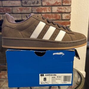 Adidas Campus 00s Earth Brown Sneakers JH8789 Men’s 8 / Fits Women’s Size 9